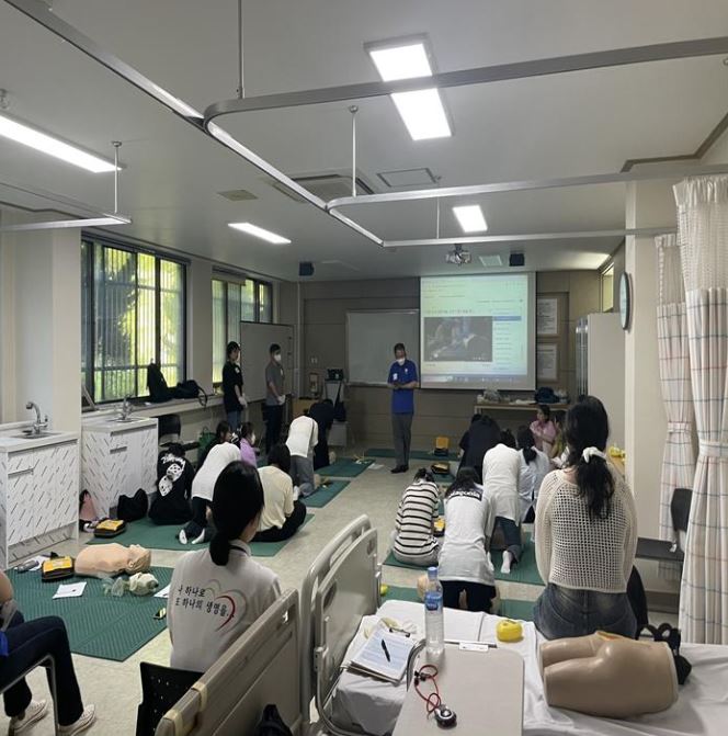 2023년도 유원대학교 간호학과 BLS 교육