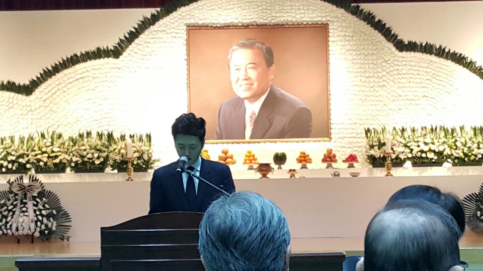 세명대 설립자 권영우 추도 10주년 행사 참석